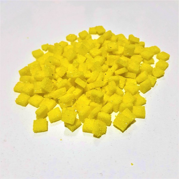 Mozaik Yapay Taşı Sarı 250 Adet- ölçü(0,8x0,8x2,5mm)